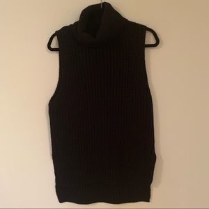 ASOS black knit tunic